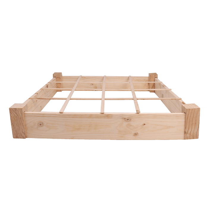 Belham Living 4 X 8 Ft. Raised Garden Bed with Grow Grid Planting Grow Box