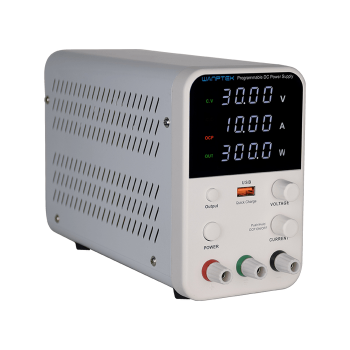 WANPTEK WPS3010B 30V 10A Adjustable DC Power Supply Programmable 4 Digits LED Display Switching Regulated Power Supply