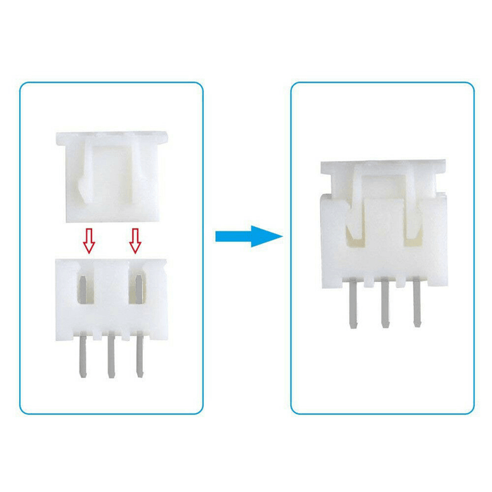 560PCS XH 2.54 Terminal Connector Set Adapter Cable Socket 2/3/4/5 PIN Parts Kit