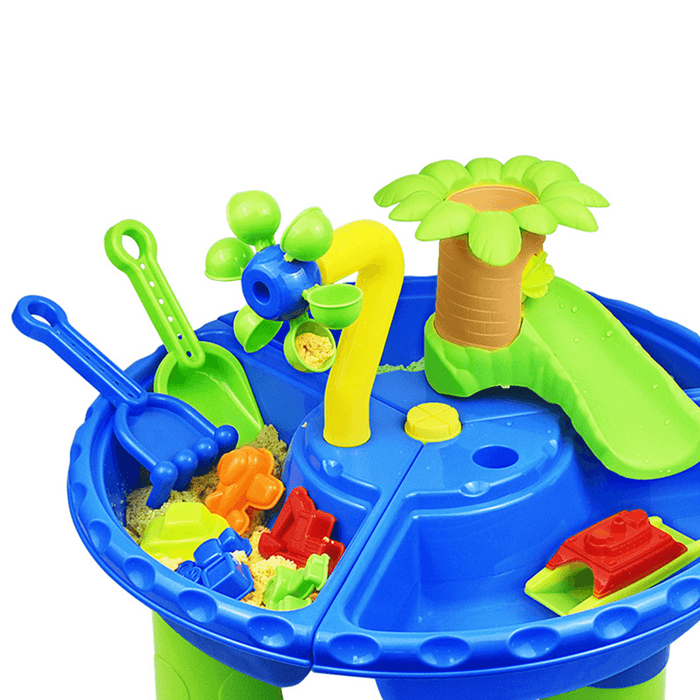 Sandboxes Sand & Water Table Beach Toys Set Beach Play Table Outdoor Garden Beach Table Sand Play Tool for Children