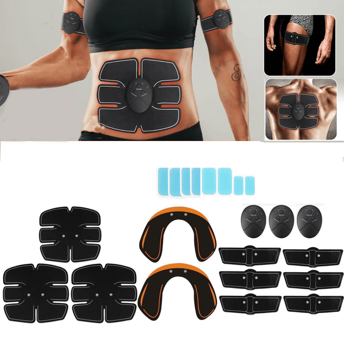 KALOAD 32Pcs/Set ABS Stimulator Hip Trainer Buttocks Lifter Abdominal Muscle Trainer Sports Fitness Body Shaping