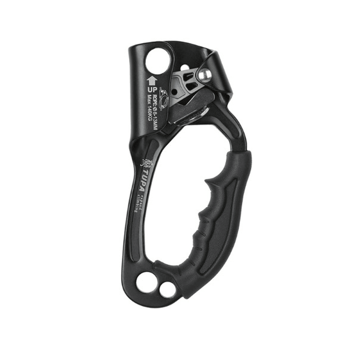 XINDA Aluminum Alloy Climbing Mountaineer Hand Grasp Climbing Ascender Device Rappelling Belay for 8-12Mm Rope