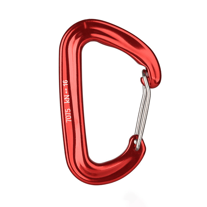 XINDA 16KN Aluminum Carabiner Climbing Keychain Outdoor Snap Clip Lock Buckle