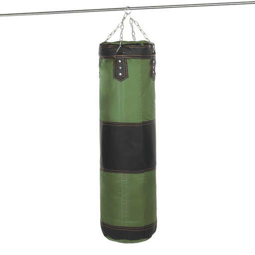 Filled Adult Hanging Punch Bag Heavy Boxing Training with MMA Gloves Hand Foot Ankle Pads Home Gym