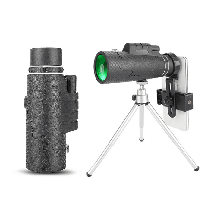 60X60 Outdoor Portable Telescope Waterproof HD Optical Monocular for Camping Travel