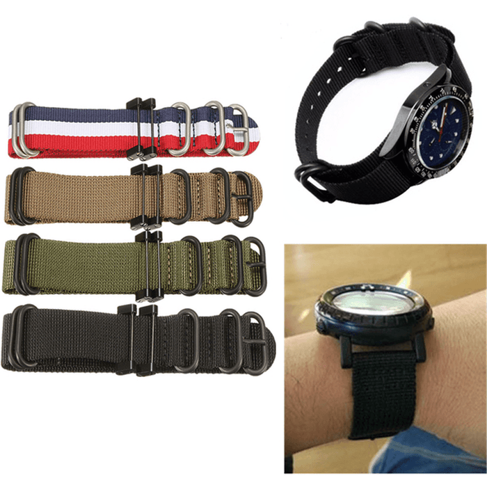 Replacement Nylon Watch Band Strap Bracelet for Suunto Essential/Core/Traverse Series 29 X 2.5Cm