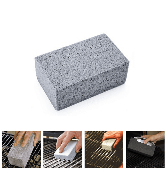 BBQ Cleaning Stone Non Slip Handheld Odorless Grill Ecological Clean Scrub Brick Block Barbecue Scraper Griddle Removing Stains Brush