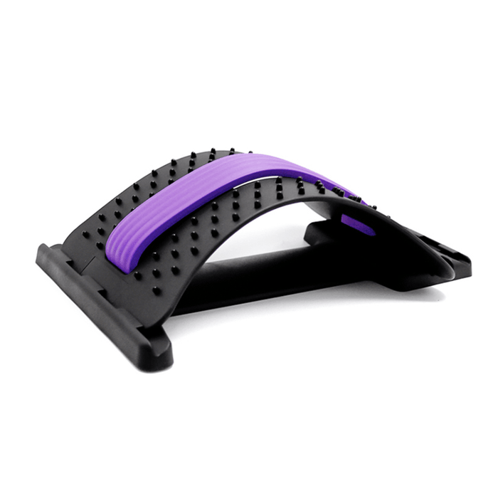 KALOAD Lumbar Traction Stretching Device 3 Modes Height Adjustable Acupuncture Back Massager Posture Relief Spine Corrector Tensioner