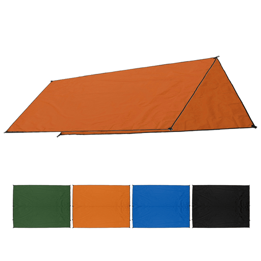 210X300Cm Outdoor Camping Tent Sunshade Rain Sun UV Beach Canopy Awning Shelter Beach Picnic Mat Ground Pad