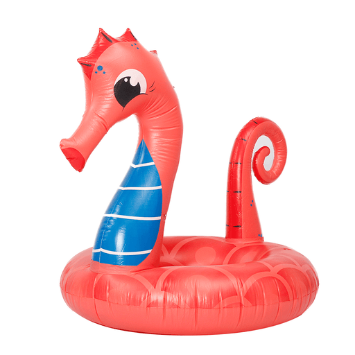 Large Seahorse Inflatable Hippocampus Giant Swimming Pool Ring Floats Bed Water Pool Raft Camping Beach Water Sport Toys Lounge Travel