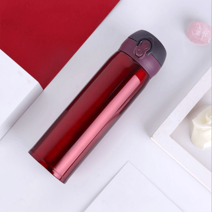 500Ml 304 Stainless Steel Insulated Water Bottle Vacuum Thermos Travel Flask