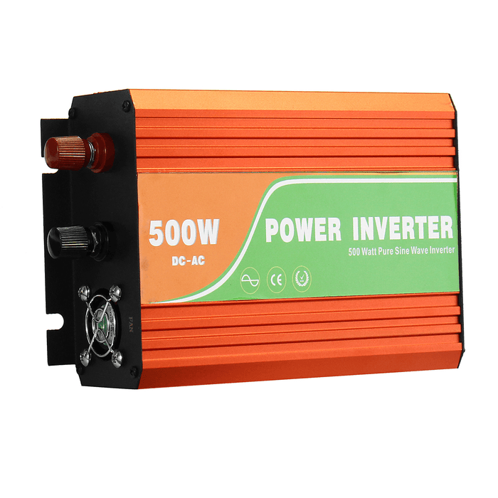 GNGE JN-H 500W 60Hz DC 12V to AC 110V/220V Power Inverter Pure Sine Wave Converter