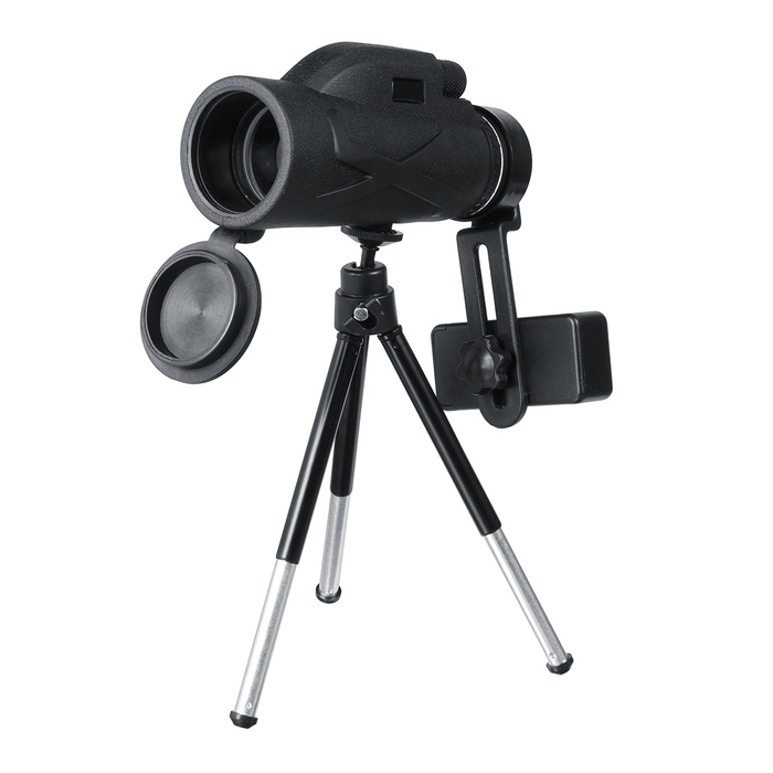 200X70 HD Monocular Universal Optical Telescope Waterproof Low Night Vision with Tripod Phone Clip