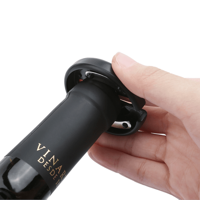 Electric Vino Bottle Opener Set Stainless Steel Automatic Corkscrew Opener Puller Kit with Foil Cutter Vacuum Stopper and Pourer