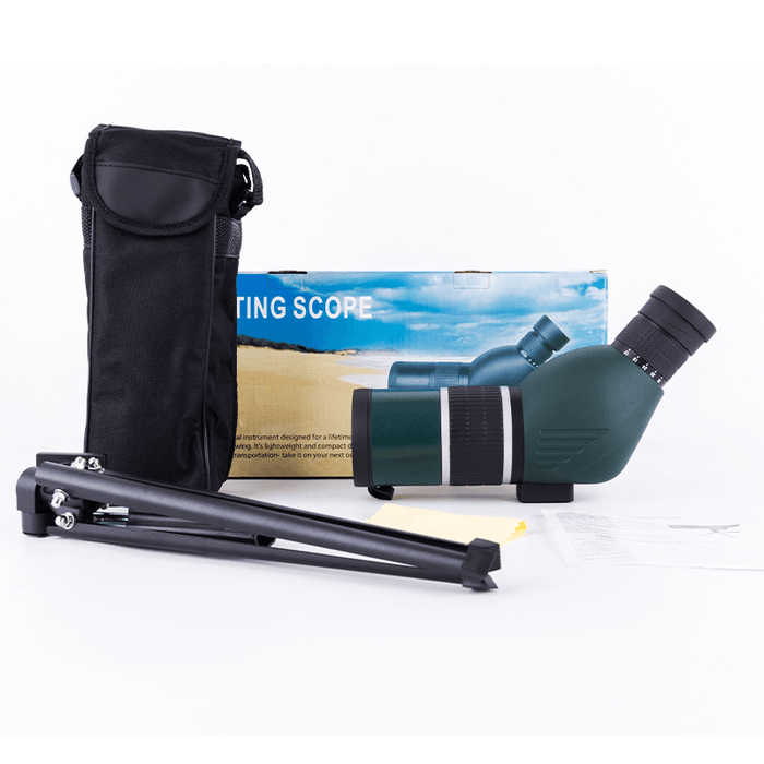 LUXUN 12-36X50 45° Spotting Scope BAK4 FMC HD Coating Shooting Bird Watching Telescope Waterproof Hunting Wildlife Camping