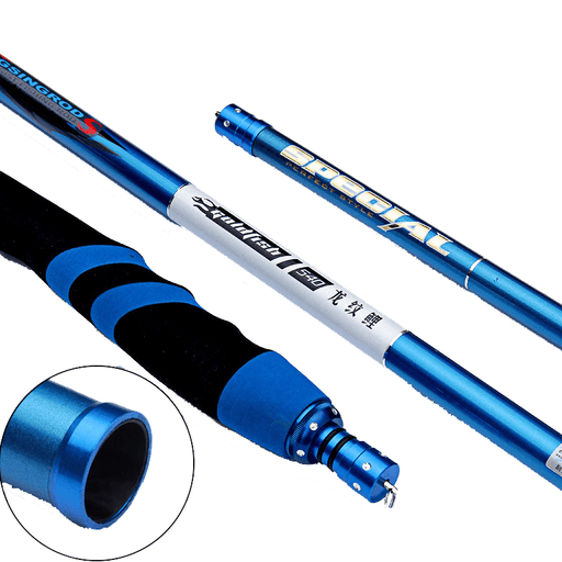 ZANLURE LW-01 Full Carbon Fiber Ultralight Ultra Hard 28 Stream Hand Pole Taiwan Fishing Rod