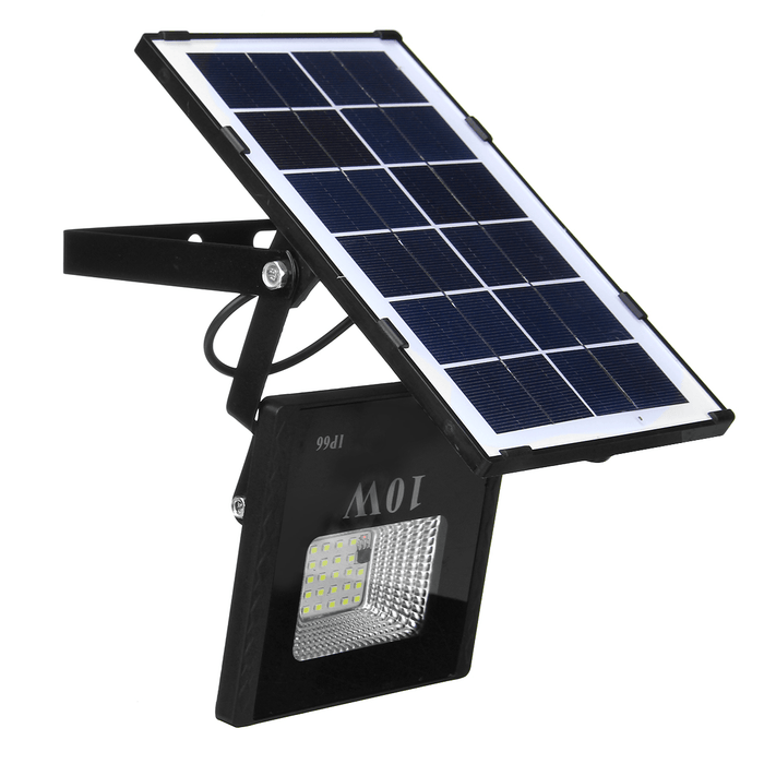 10/25W 23/36 LED Solar Flood Light Waterproof Security Wall Street Lamp for Outdoor Garden Courtyard with Remote Controller