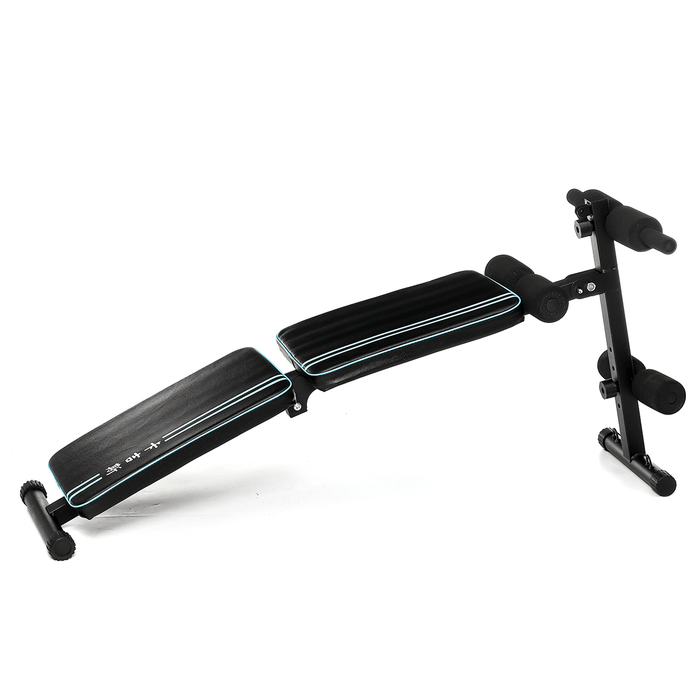 Multifunction Double Folding Exercise Bench Ab Sit-Ups Muscle Trainer Adjustable Bench Fitness Equipment