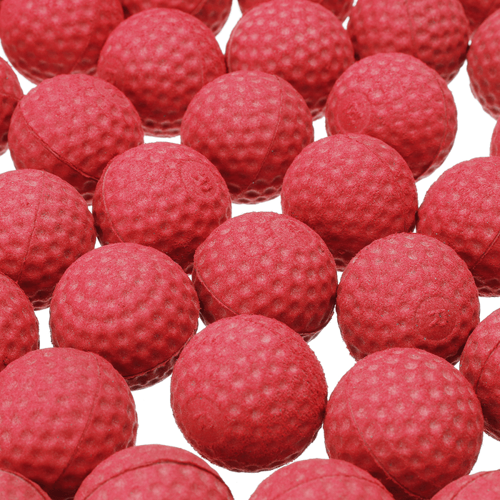 100Pcs 2.3Cm PU Buoyancy Rounds Bullet Balls Kids Toy Ball for Hunting Garden