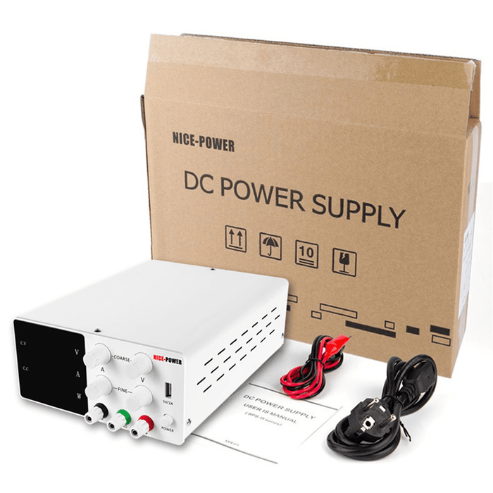 NICE-POWER SPS-W605 60V 5A Lab Switching DC Power Supply Adjustable Regulated Laboratory Power Source Current Stabilizer Voltage Regulator