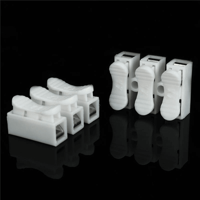 Excellway® CH3 Quick Wire Connector Terminal Block Spring Connector LED Strip Light Wire Connector