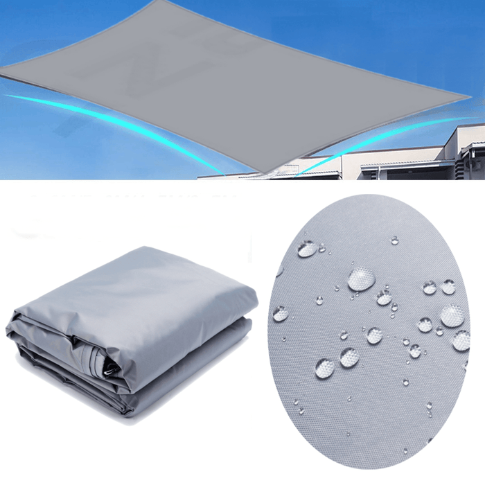 280GSM Heavy Duty Sun Shade Sail Waterproof UV Garden Patio Awning Canopy Tent Sunshade Shelter Outdoor Camping