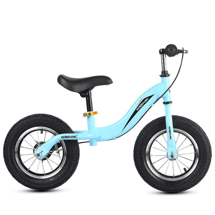 Carbon Steel No Pedal Kids Bike with Hand Brake for Beginner Rider Training Toddler Balance Bike Adjustable Seat Walker Scoot Bicycle