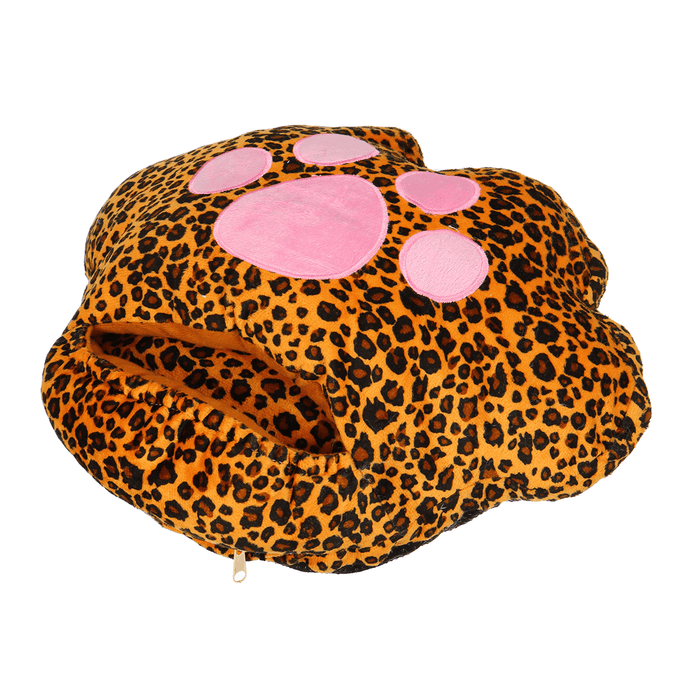 Cartoon Plush Cat Claw Warm Foot Super Soft Hand Warmers Removable Washable USB Electric Heating Home Soft Cute Shoes