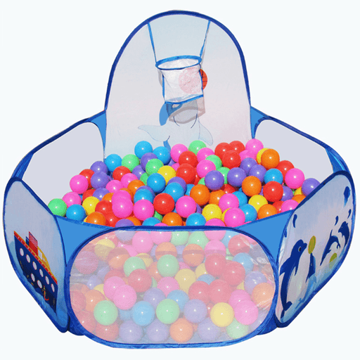 1.2M Baby Ball Pool Ocean Plastic Basketball Basket Portable Camping Indoor Kids Play Tent