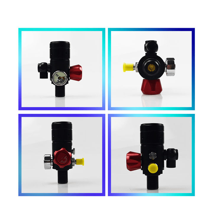 DCCMS DS-410 4Pcs/Set 1L Mini Scuba Tank Portable Diving Oxygen Tank Divers Spare Oxygen Equipment Leisure Diving