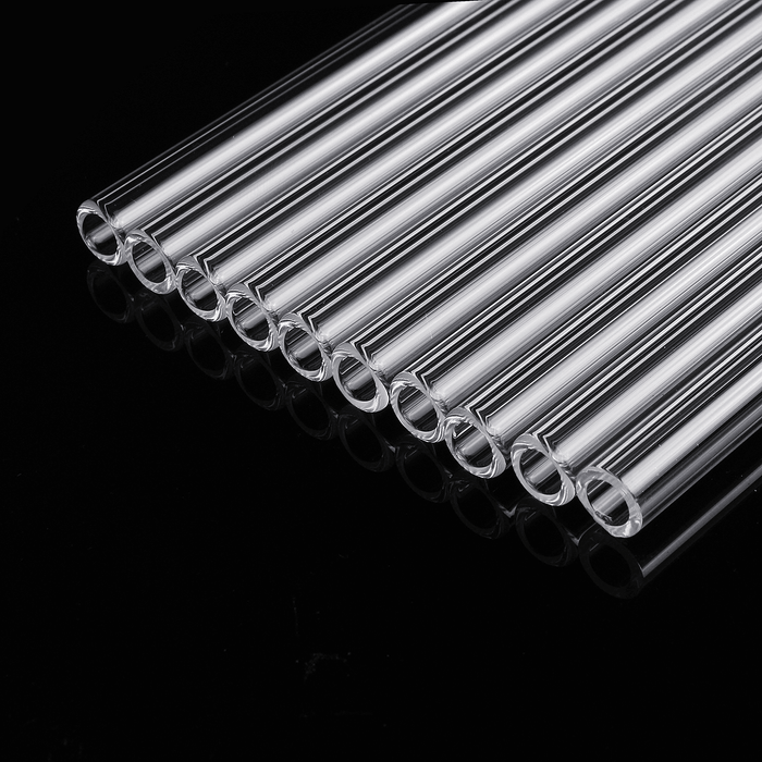 10Pcs Length 150Mm OD 7Mm 1Mm Thick Wall Borosilicate Glass Blowing Tube Lab Tubes