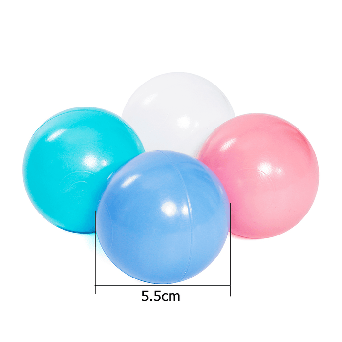 100Pcs/Lot Eco-Friendly Colorful Macarons Ball Pits Soft Plastic Ocean Ball Water Ocean Wave Ball Toys for Children Kid Baby