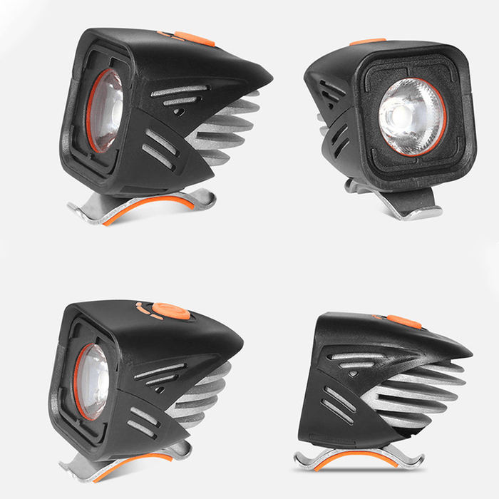 XANES XL10 1000LM L2 LED Bicycle Headlight 60G IPX6 Waterproof 180° Floodlight 4 Modes Power Display Temperature Control