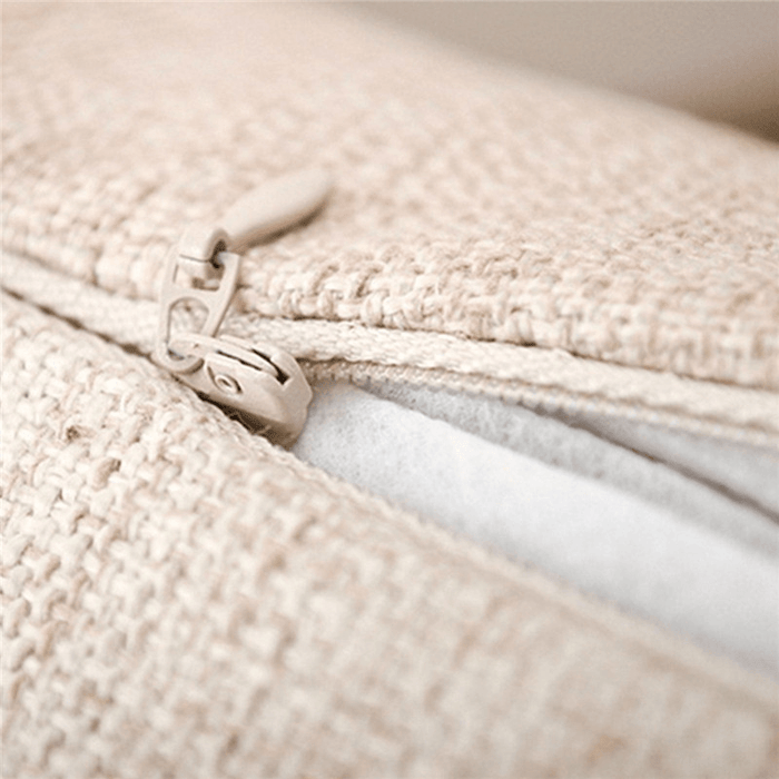 Christmas Snowman Printing Cotton Linen Cushion Cover Home Decorative Pillow Case