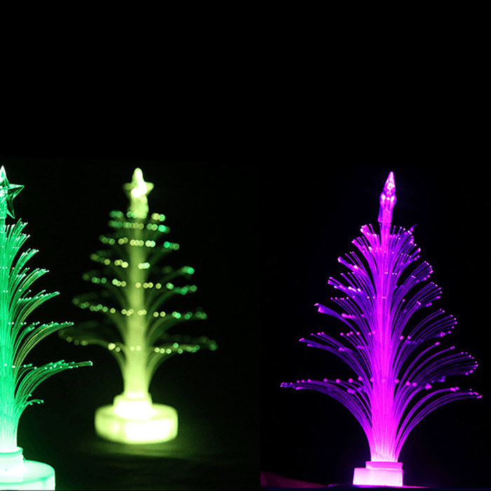 Colorful LED Fiber Optic Christmas Tree Light for Festival Party Decoration Night Light