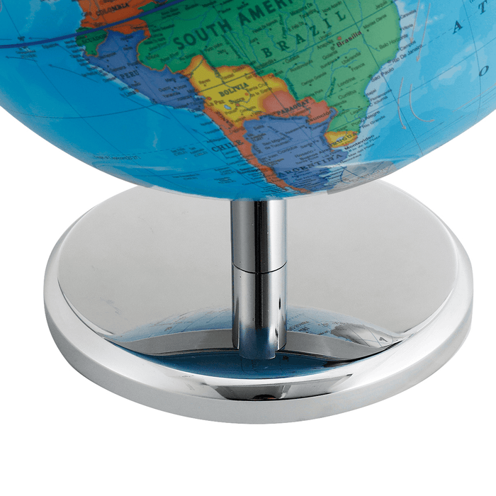 25Cm Stand Rotating World Globe Map Kids Toy School Student Educational Gift