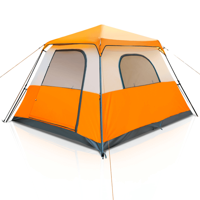 Tooca 6 Person Camping Tents with Top Rainfly Set up Automatic Tent for Outdoor Camping Backpacking Hiking