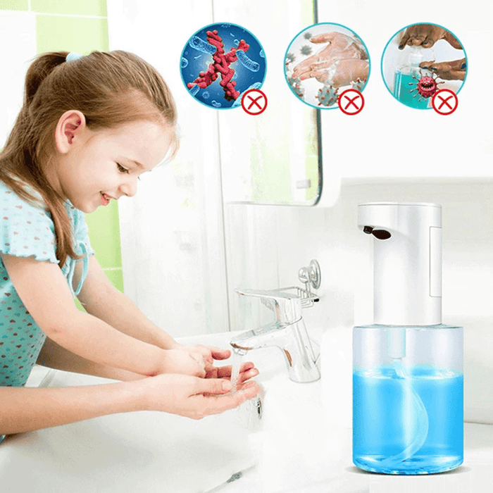 Automatic Soap Dispenser Touchless Foaming Hand Soap Dispenser Sensitive Handfree Soap Dispenser for Home Restaurant Hotel