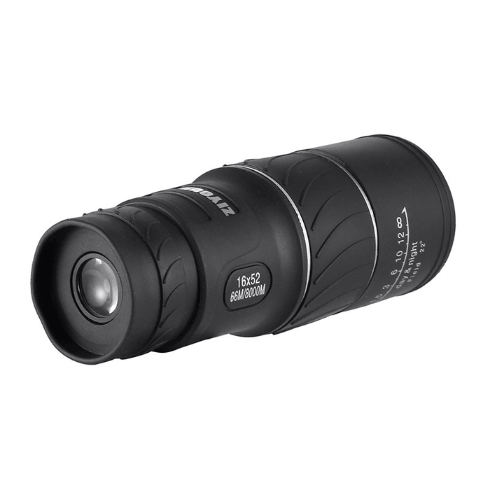 ZIYOUHU 16X52 HD Optic Mini Monocular Waterproof Phone Telescope Camping Travel