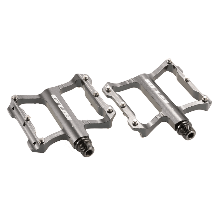 GUB GC-008 Aluminum Antiskid Bike Pedals for MTB CNC DU 2 Sealed Bearing Flat Platform