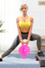 0-12LB Water Kettlebell Adjustable Dumbbell Double Handles Pilates Body Shaping Equipment Strength Training Yoga Fitness