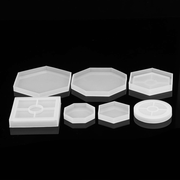 DIY Silicone Mold Cup Mat Bottom Bracket Mould Handcraft Decorations Mold