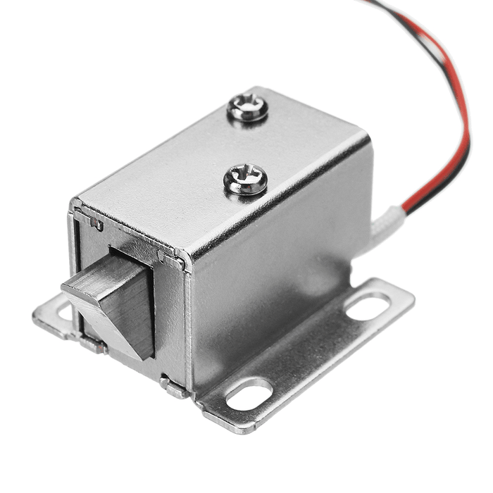 12V DC 0.43A Cabinet Electric Lock Assembly Solenoid Drawer Door Lock 27X29X18Mm