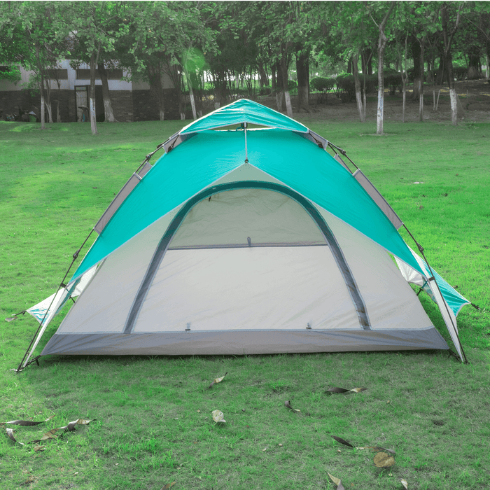 Tooca 4 Person Camping Tent Instant Set up Automatic Dome Tent Waterproof Windproof Outdoor Camping Sun Protection Shelters