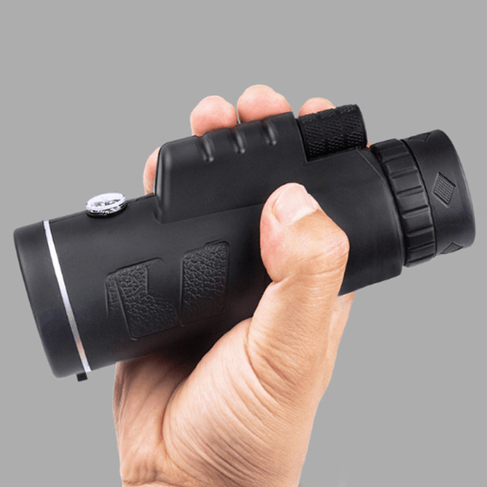 Ipree® 40X60 Upgraded Outdoor Monocular with Compass HD Optic Low Light Level Night Vision Telescope Camping Travel