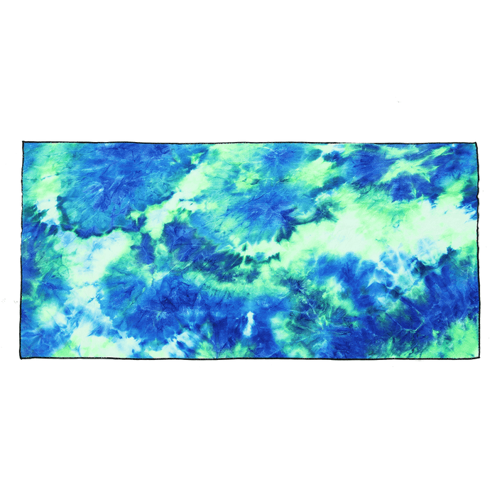 Tie- Dyed Sports Towel Quick-Dry Soft Lightweight Outdoor Sports Fitness Running Towel