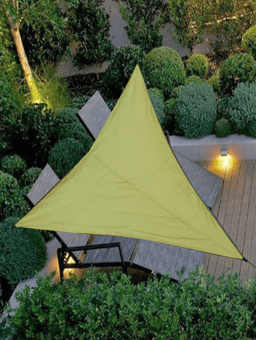 3/4/6M Outdoor Triangle Waterproof Awnings Sun Shelter Sunshade Outdoor Canopy Garden Patio Pool Shade Sail Awning