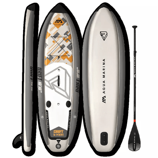 Aqua Marina BT-20DRP 10'10" Inflatable Stand up Paddle Board Drift Fishing Board Surfing Fishing Board