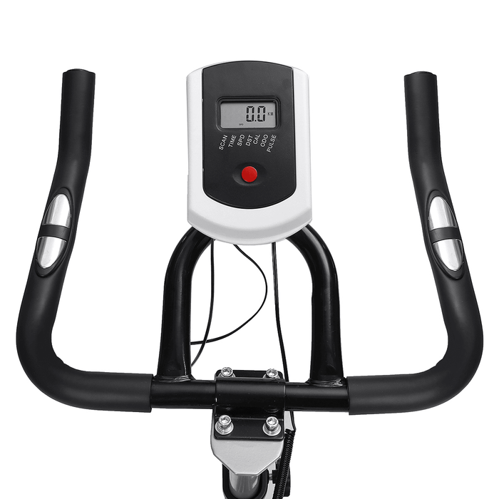 Multifunctional Aerobic Bike LED Display Cardio-Workout Home Cycling Bike Heavy Duty Spin Bike Indoor Fitness Equipment