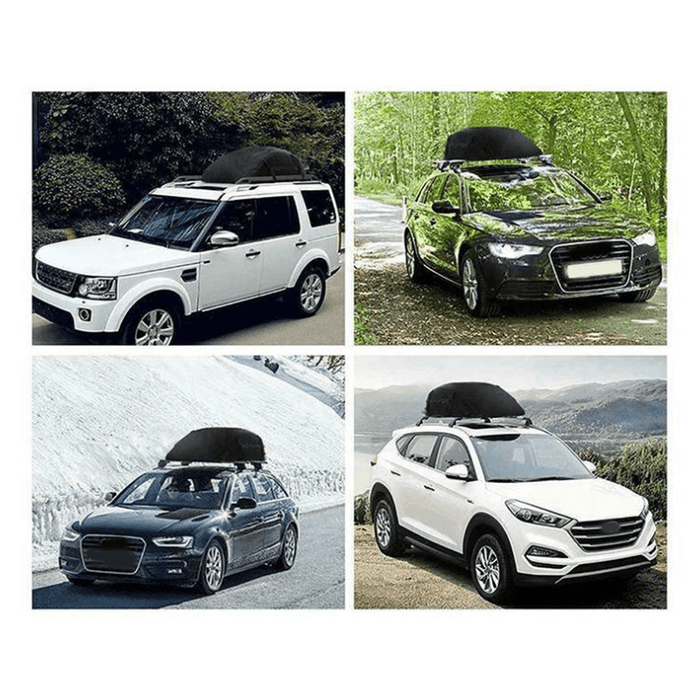 Portable Travel Storage Bag Waterproof Car SUV Roof Top Rack Bag 600D Oxford Travel Luggage Storage Cargo Carrier 105*90*43Cm